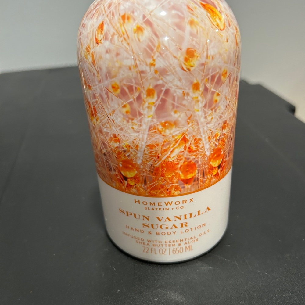 Spun Vanilla Sugar Hand and Body Lotion infused with Shea Butter - Picture 2 of 8